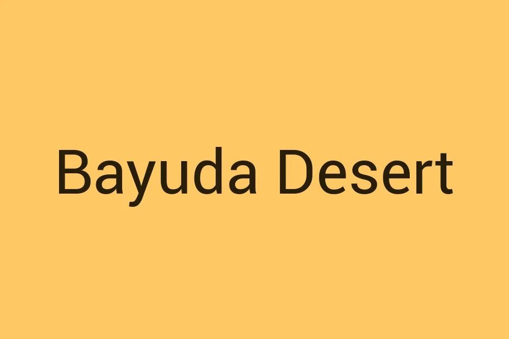 bayuda-desert