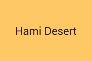 hami-desert