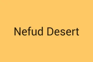 nefud-desert
