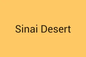 sinai-desert