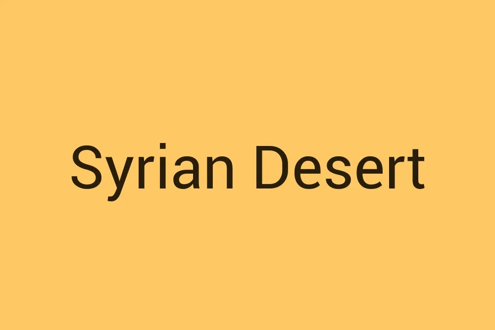 syrian-desert