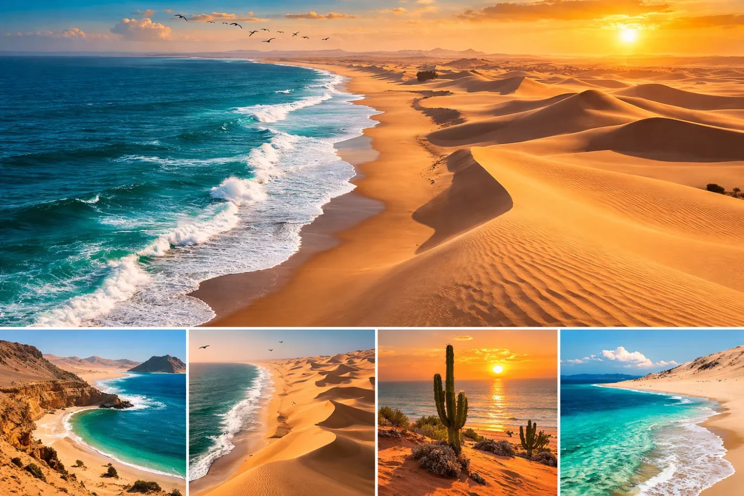 Coastal Deserts of the World: Complete Guide to Ocean-Edge Arid Regions